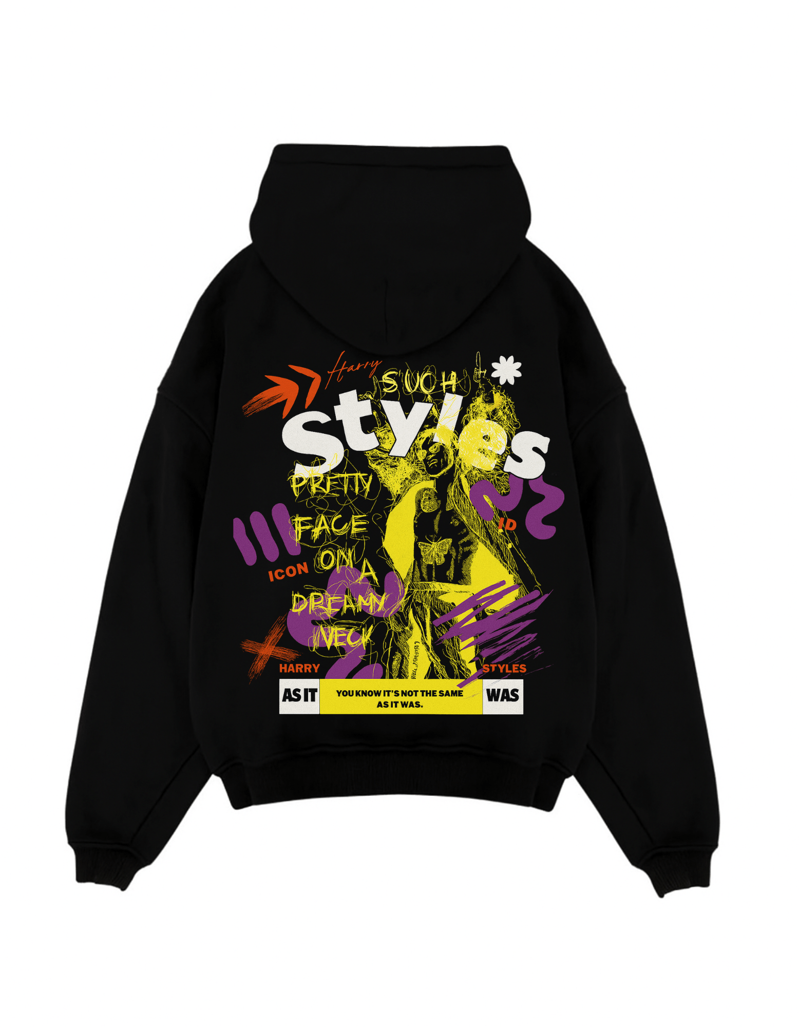 Harry Styles Oversized Hoodie - Awara Bacha