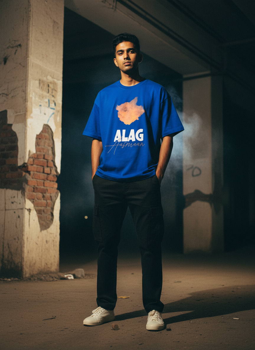 Alag Aasmann  oversize t-shirt