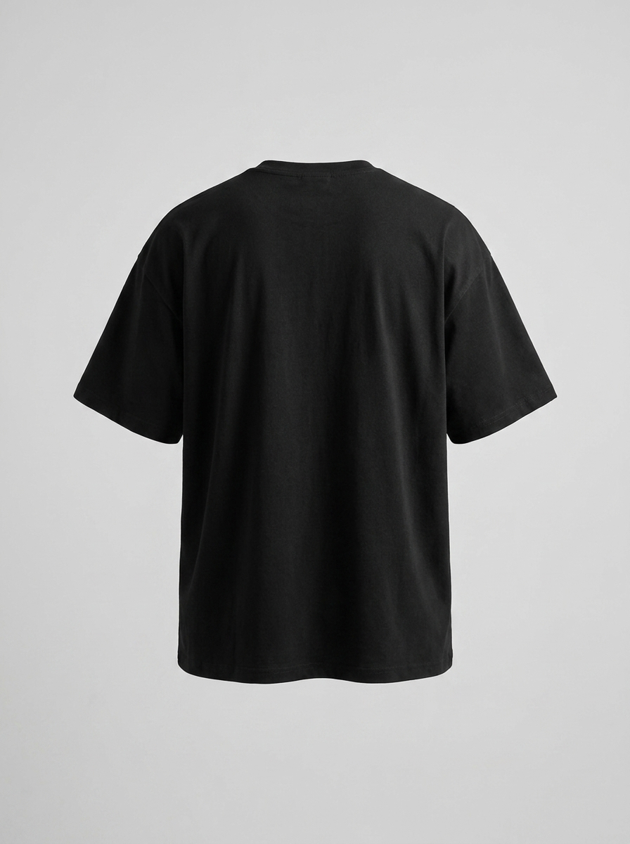 Black oversize t-shirt