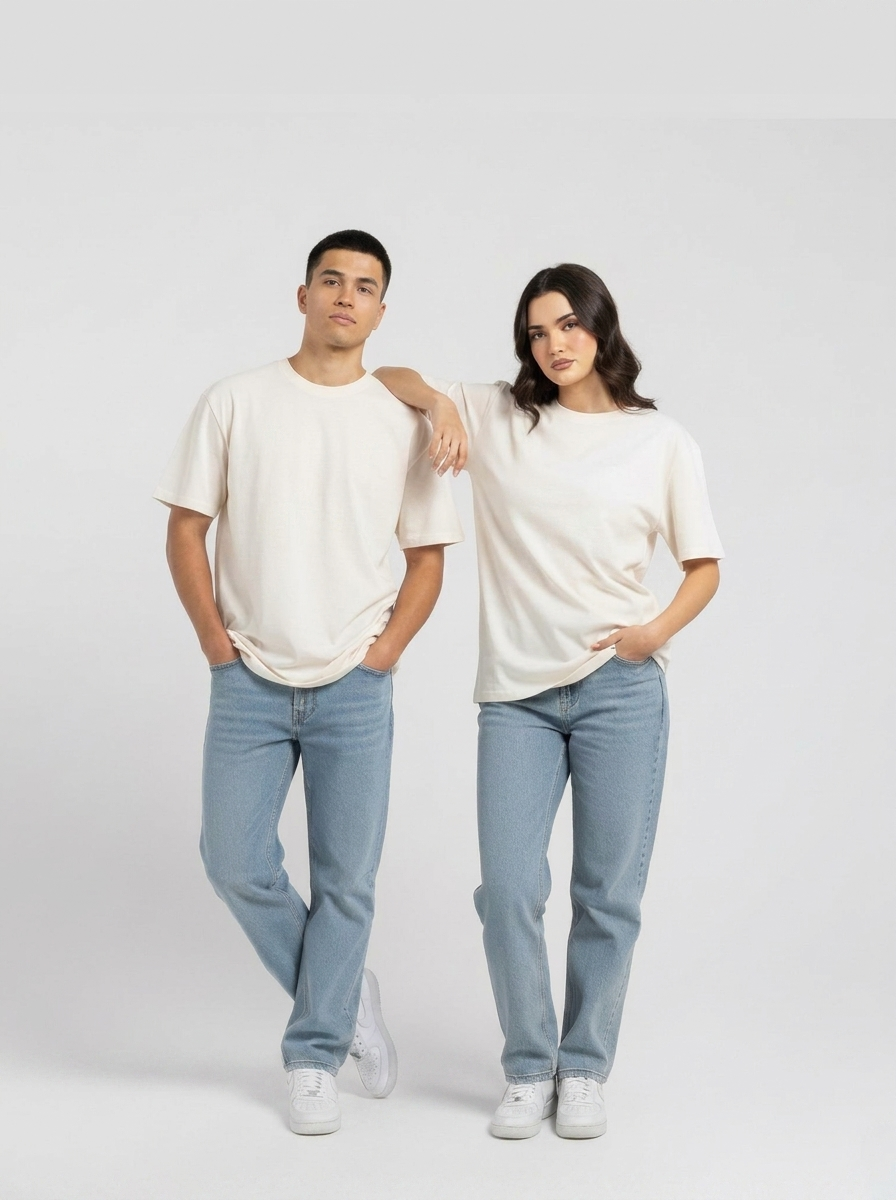 Off White Oversize T-Shirt