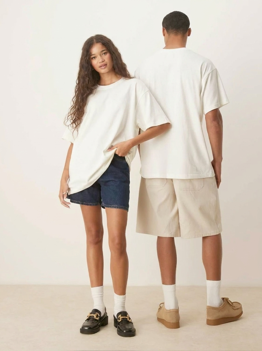 Off White Oversize T-Shirt