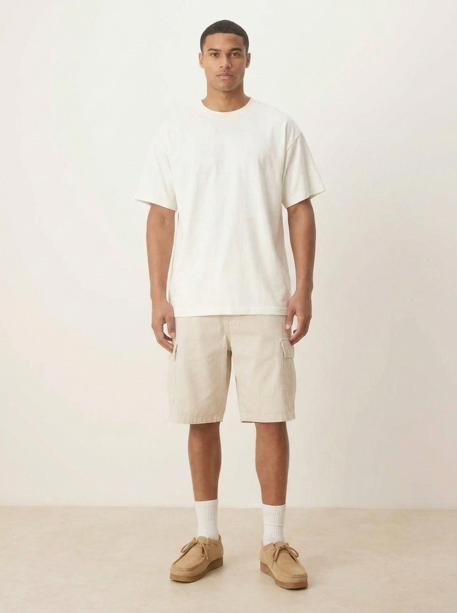 Off White Oversize T-Shirt