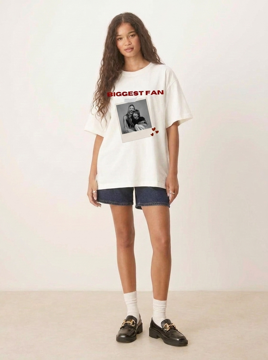 Your Favorite Person Custom Off-White T-Shirt