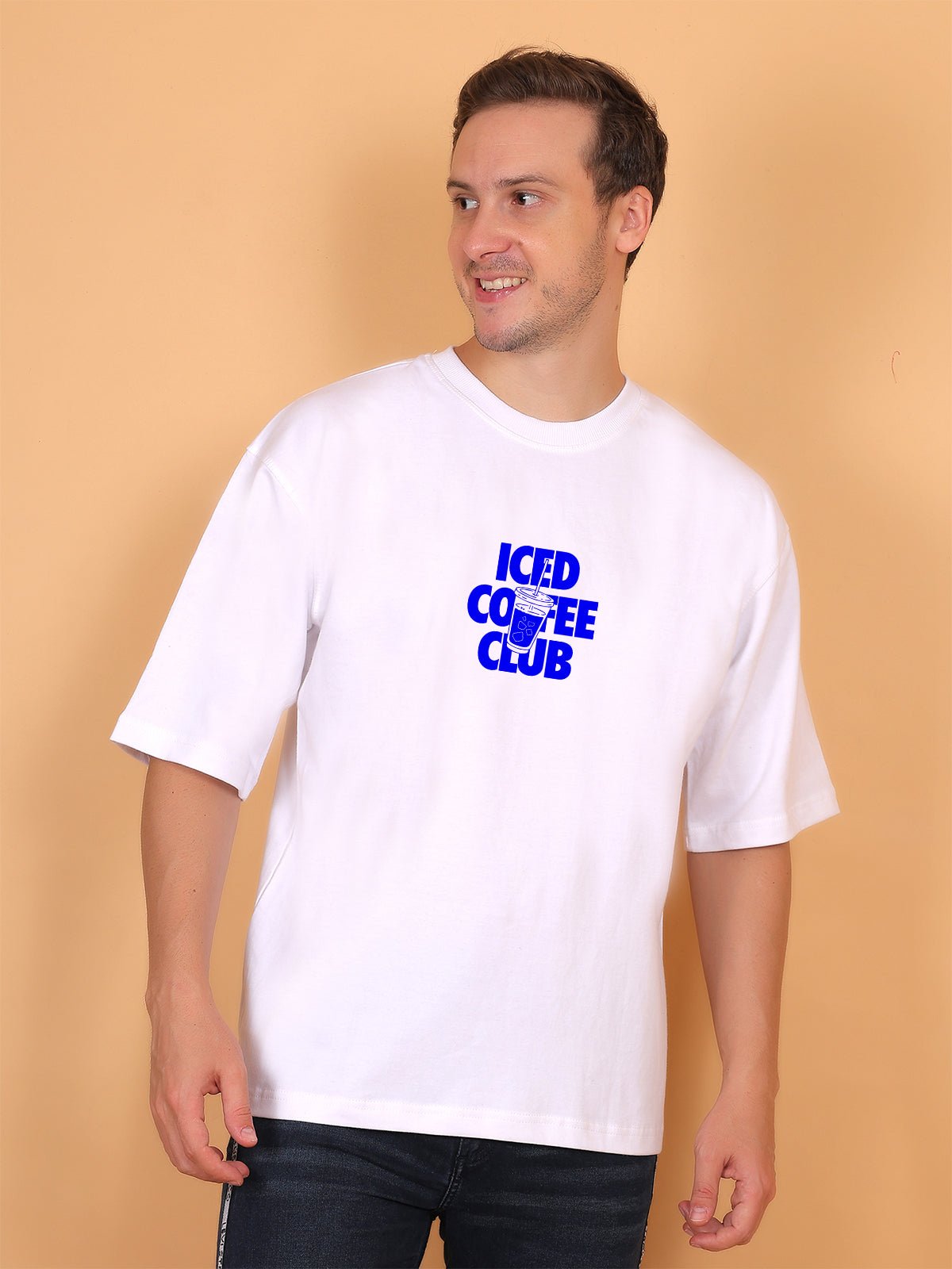 Iced Coffee Club Oversize T-Shirt - Awara Bacha