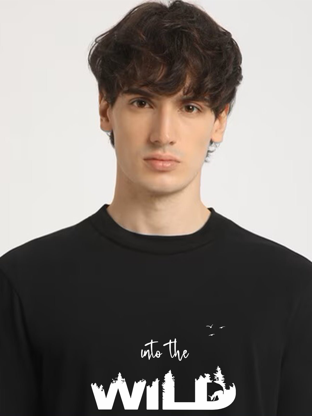 Into the wild Regular Fit T-Shirt - Awara Bacha