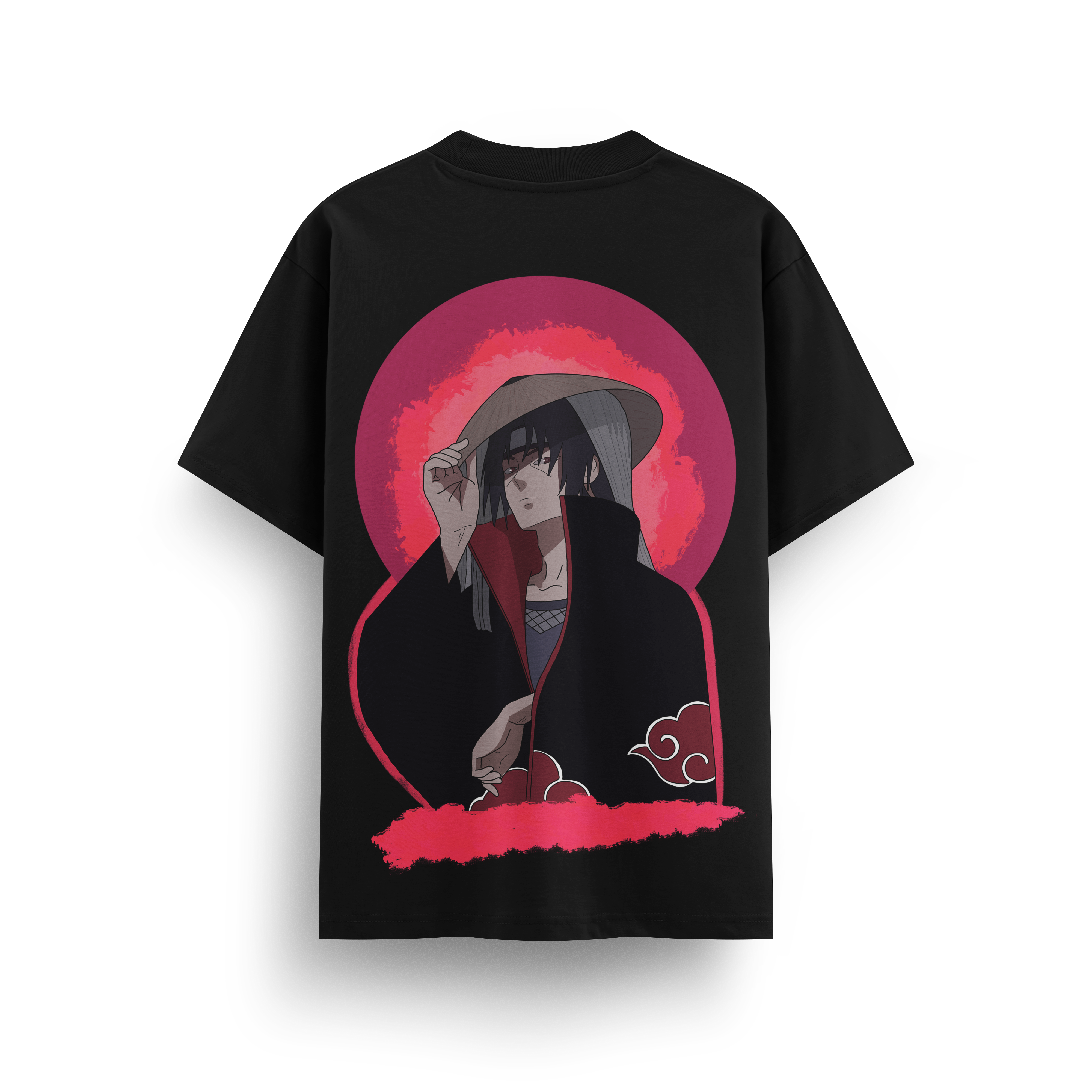 Itachi Black Oversize T-Shirt