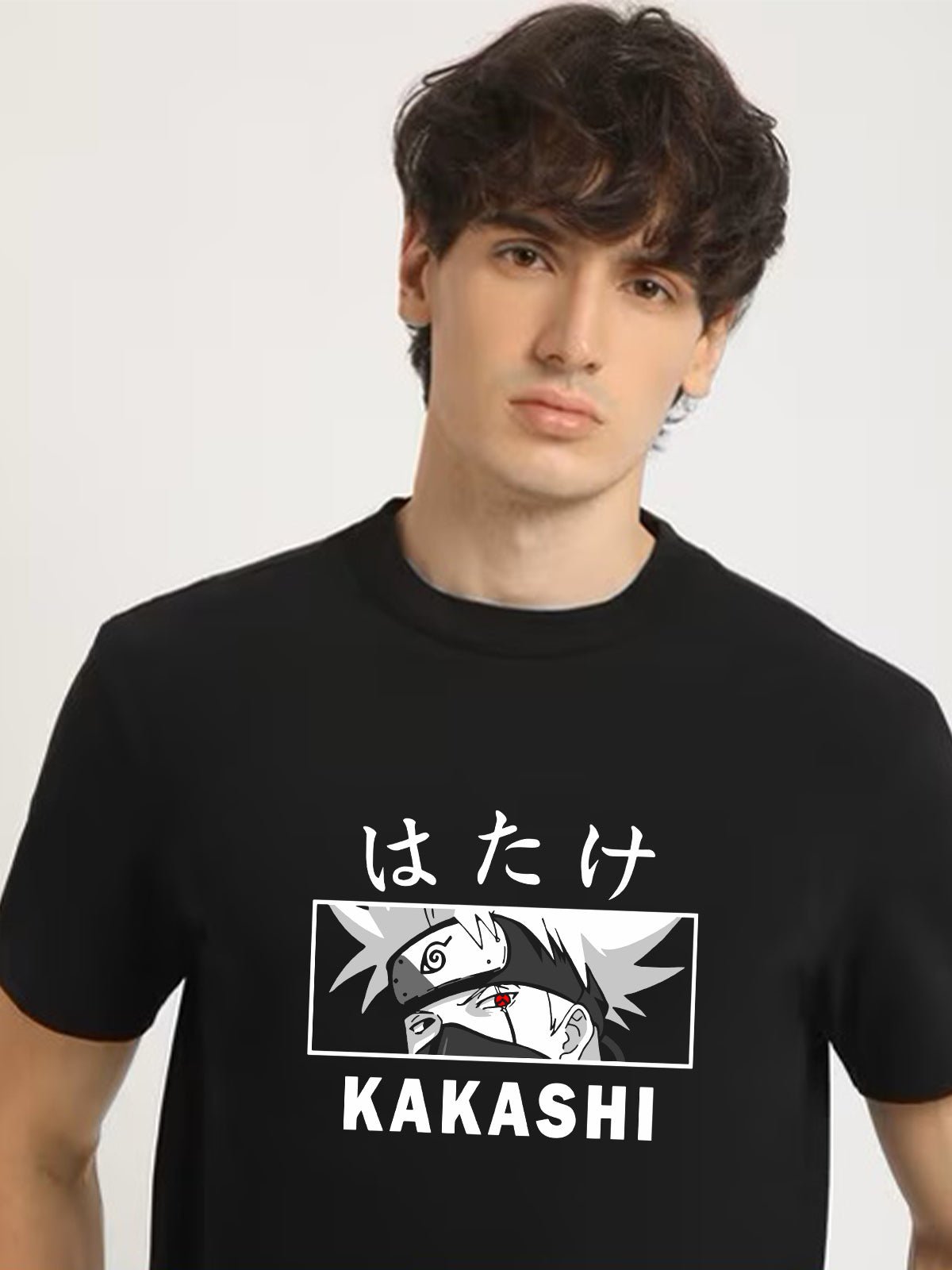 Kakashi Hatake Anime Regular Fit T-Shirt - Awara Bacha