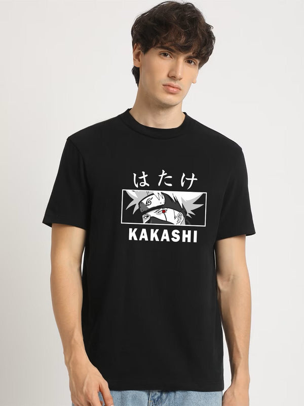 Kakashi Hatake Anime Regular Fit T-Shirt - Awara Bacha
