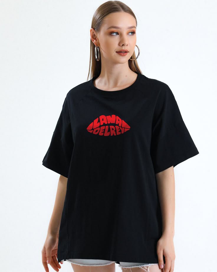 Lana Del Rey Oversize T-Shirt - Awara Bacha