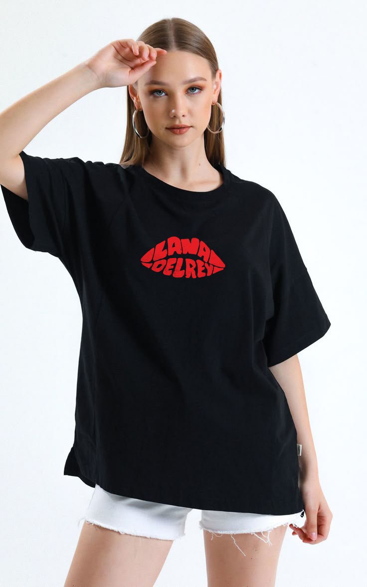 Lana Del Rey Oversize T-Shirt - Awara Bacha