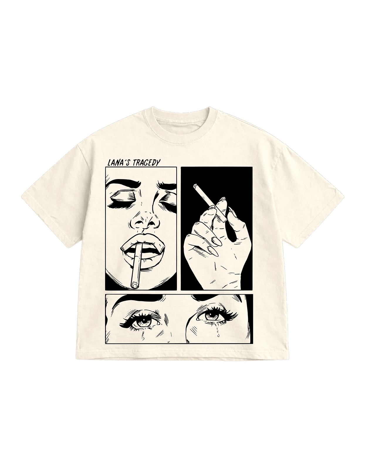 LDR streetwear oversize t-shirt - Awara Bacha