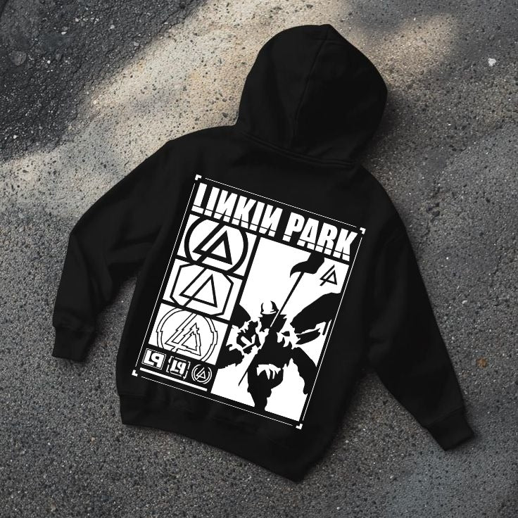 Linkin Park Aesthetic Oversized Hoodie&nbsp; - Awara Bacha