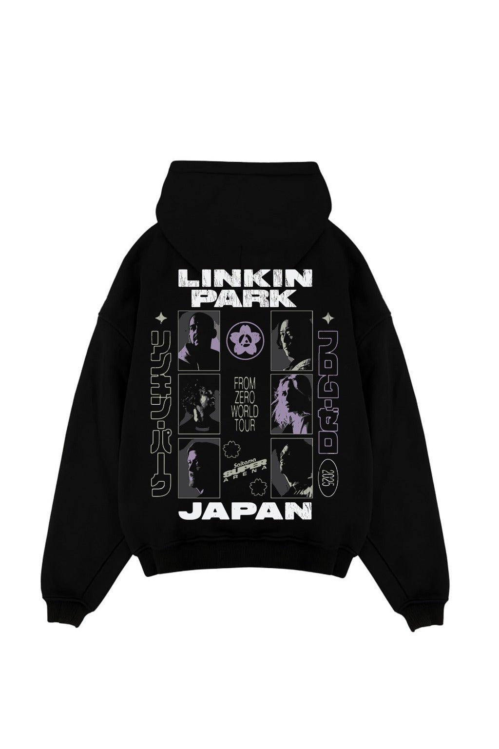 Linkin Park Japan Oversized Hoodie - Awara Bacha