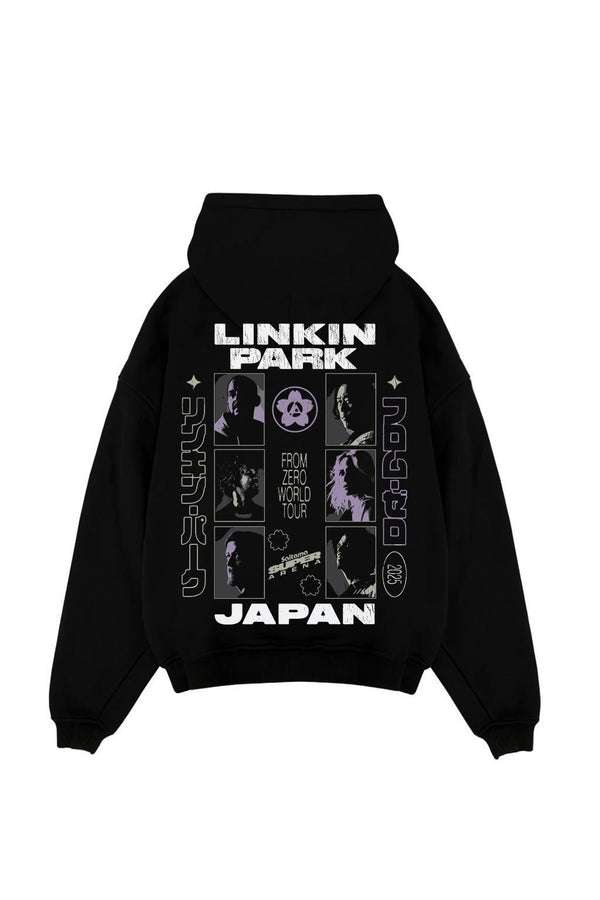 Linkin Park Japan Oversized Hoodie - Awara Bacha