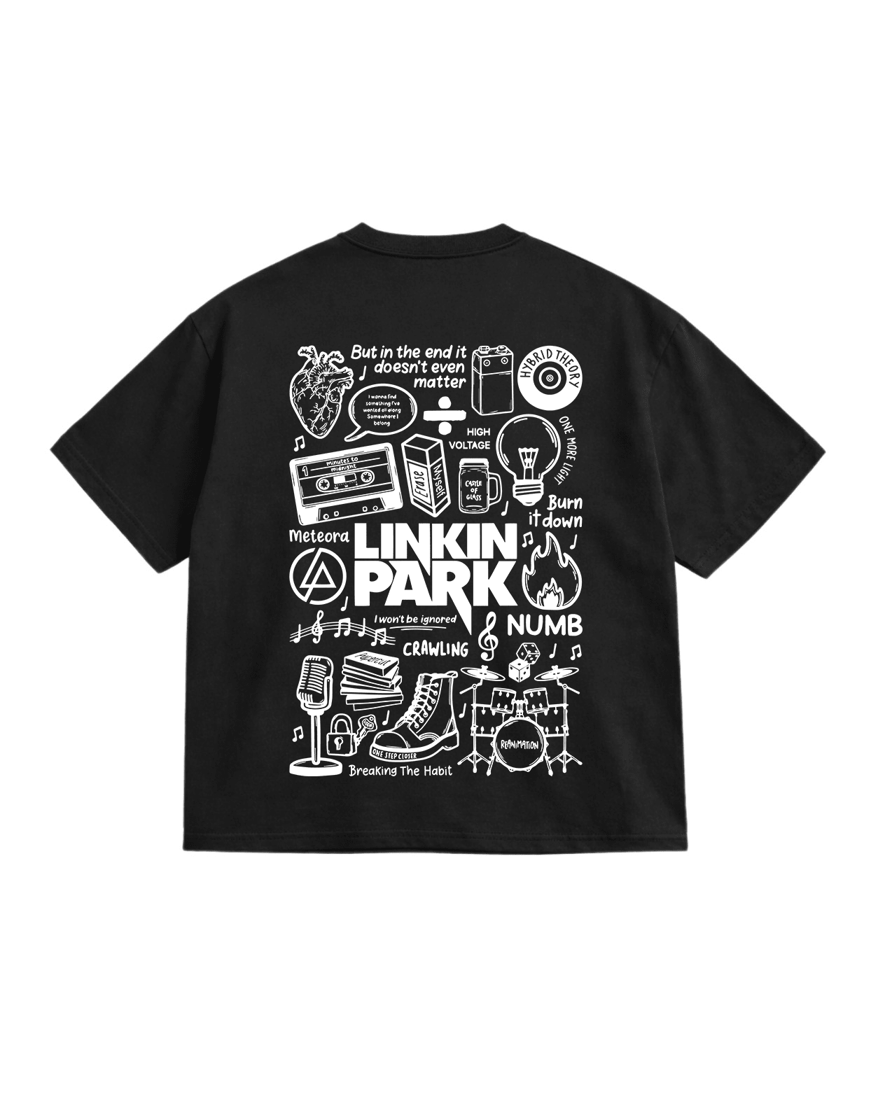 Linkin Park Music Oversize t-shirt - Awara Bacha