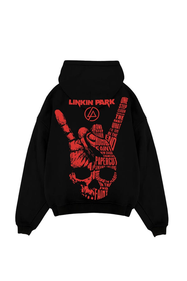 Linkin Park Oversized Hoodie - Awara Bacha