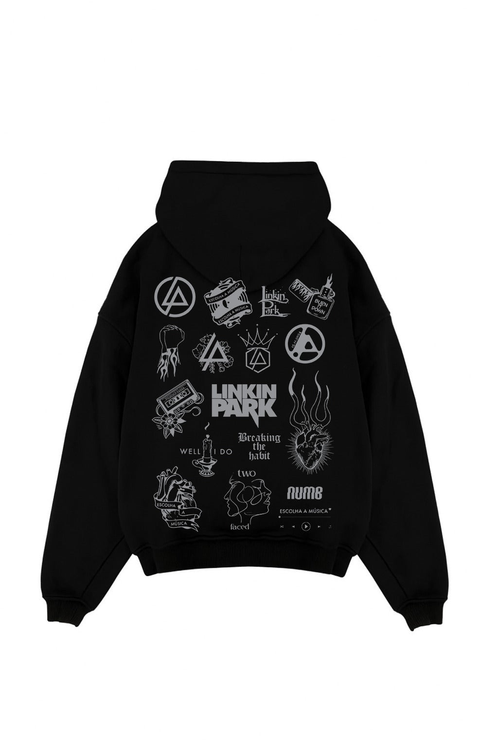 Linkin Park WORLD Oversized Hoodie - Awara Bacha