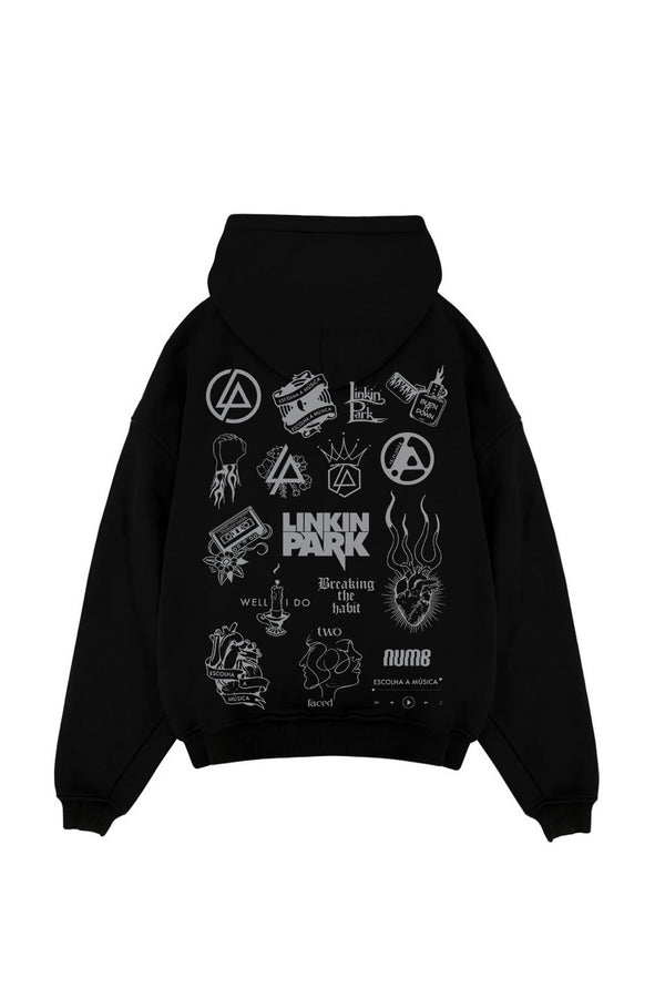 Linkin Park WORLD Oversized Hoodie - Awara Bacha