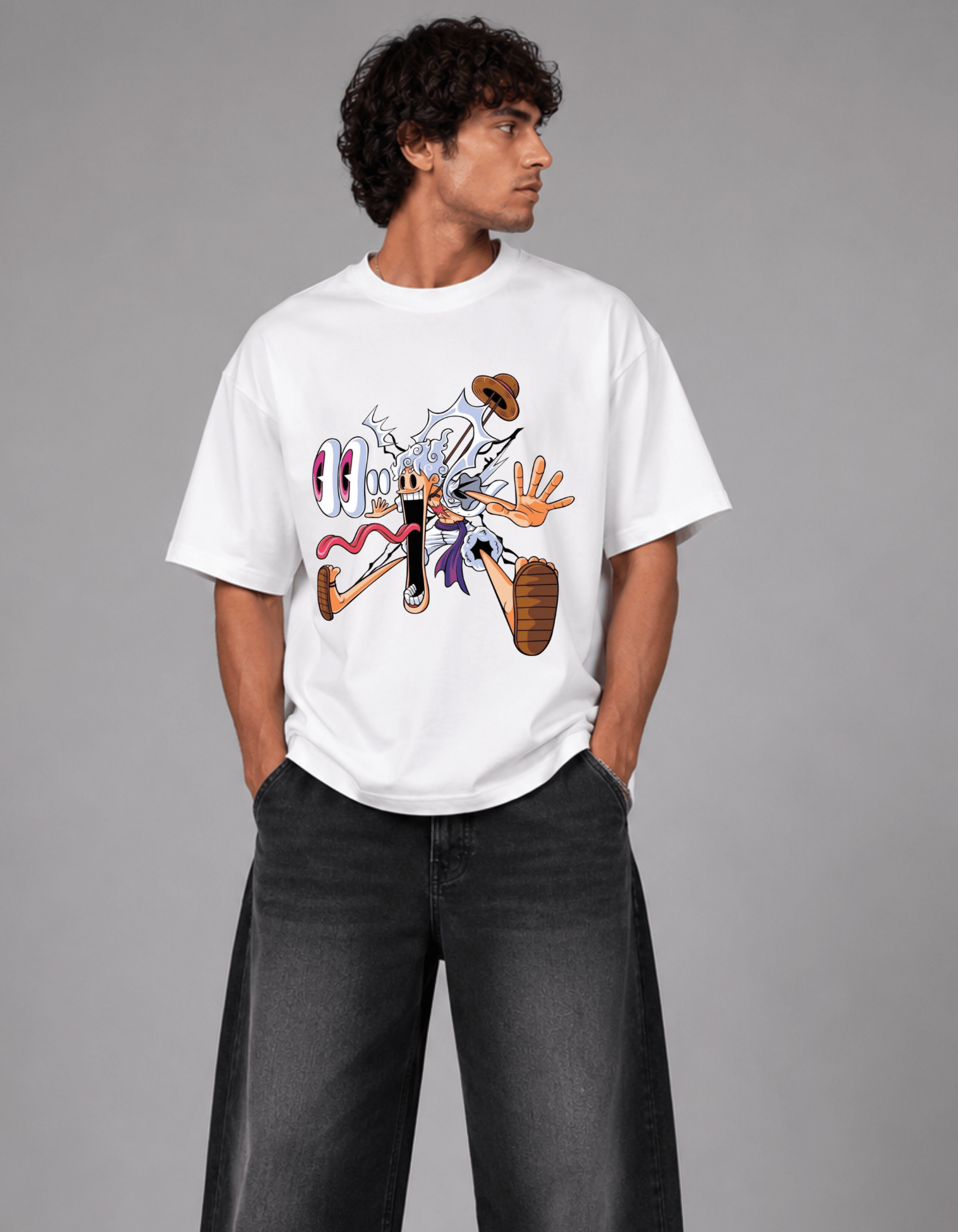 Luffy Oversize T-Shirt - Awara Bacha