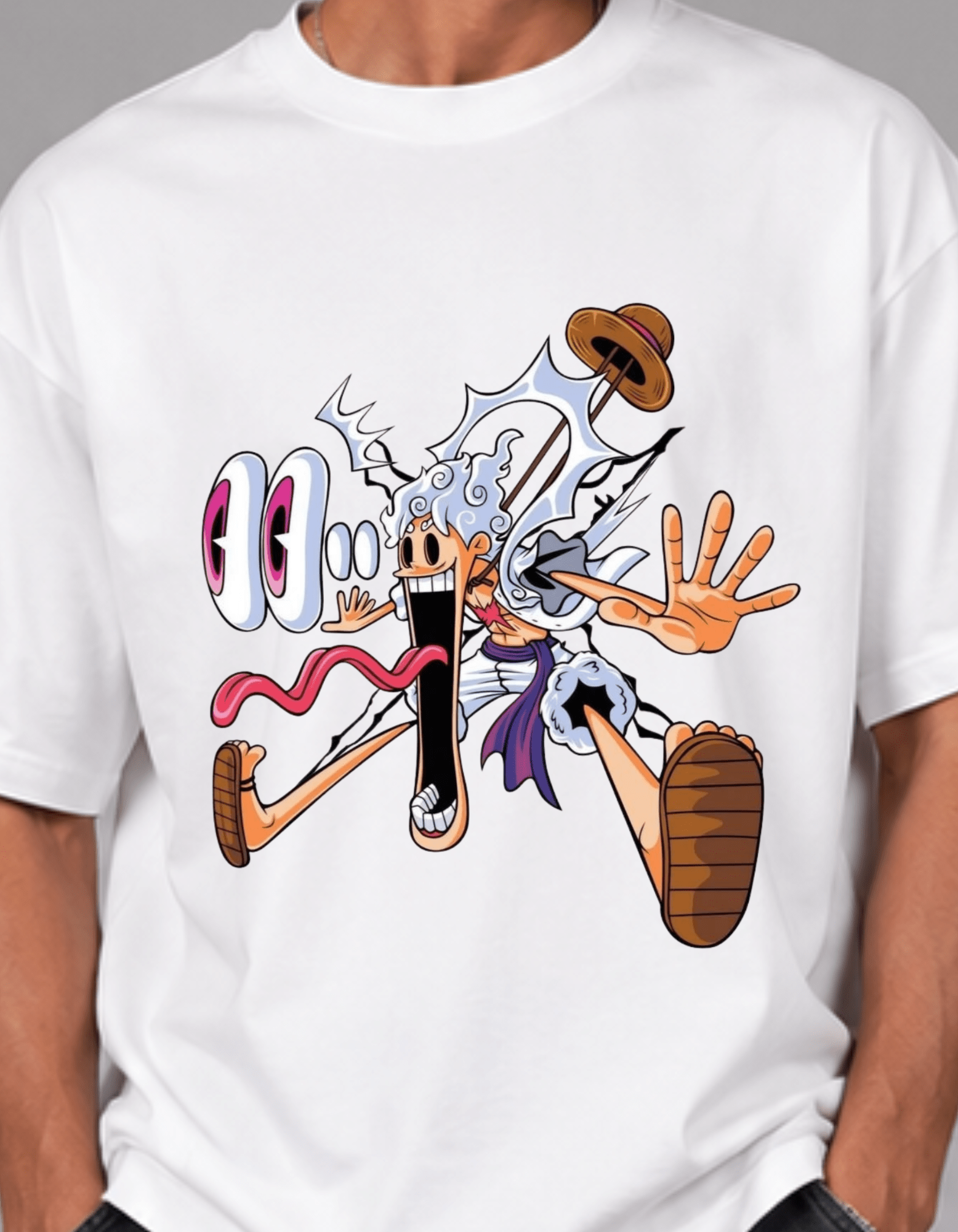Luffy Oversize T-Shirt - Awara Bacha