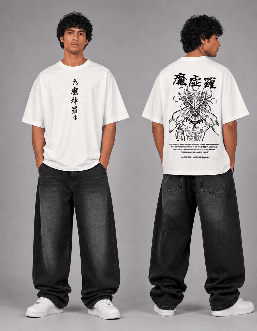 Mahoraga Oversized T-Shirt - Awara Bacha