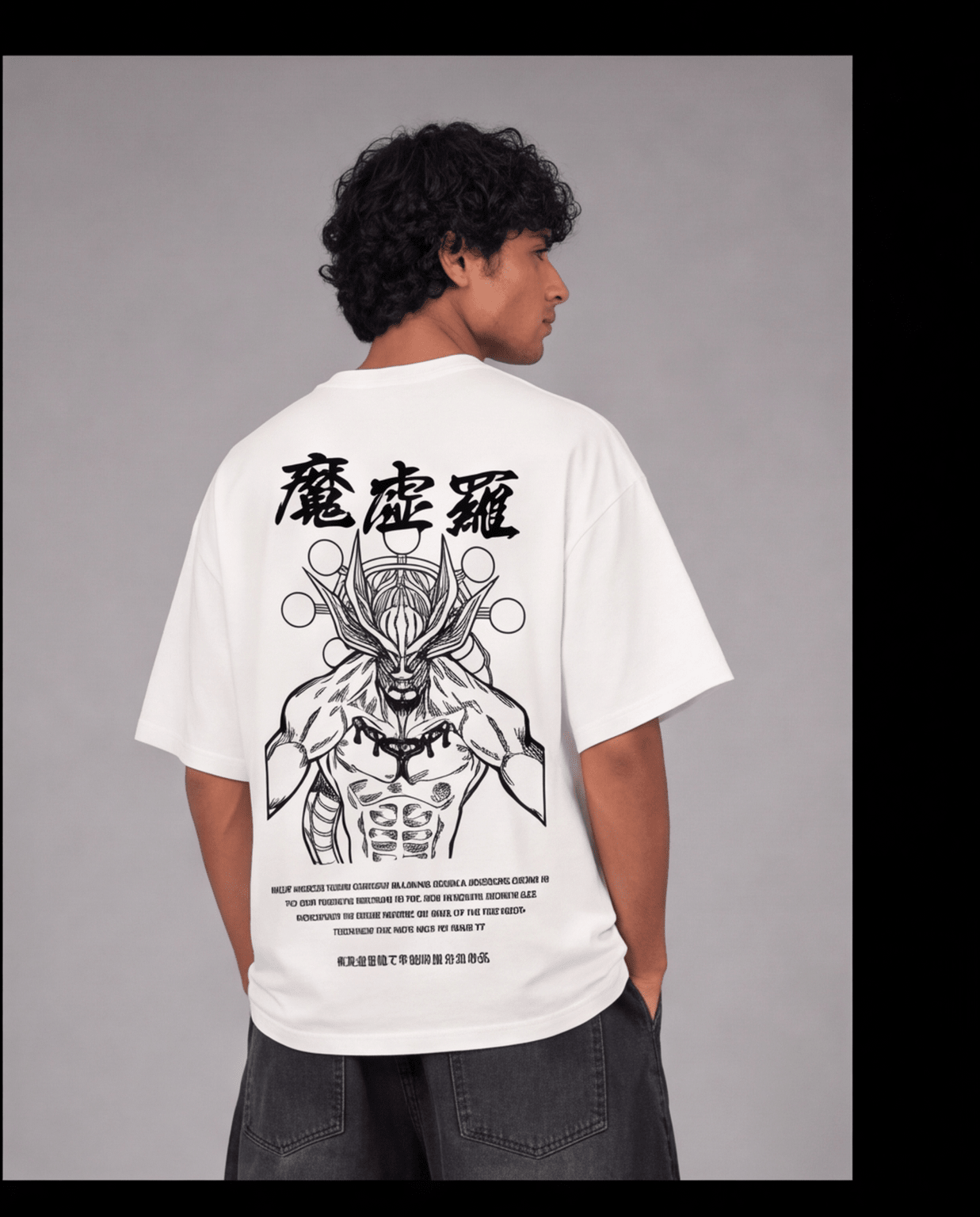 Mahoraga Oversized T-Shirt - Awara Bacha