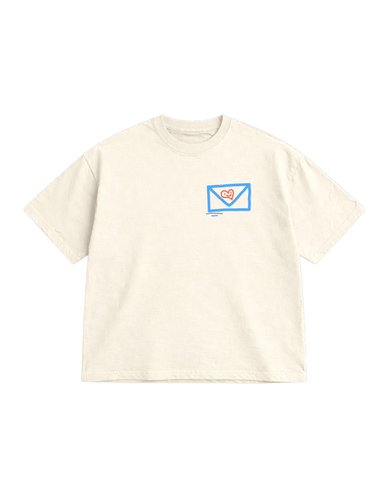 Message Box oversize t-shirt - Awara Bacha