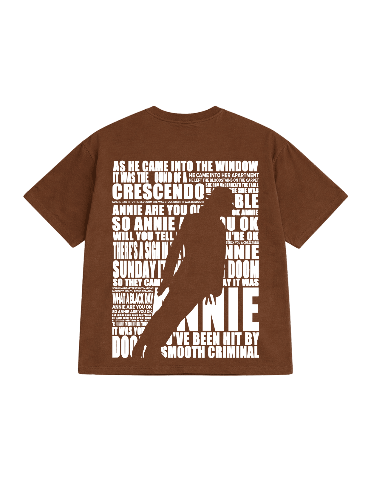 MJ oversize t-shirt - Awara Bacha