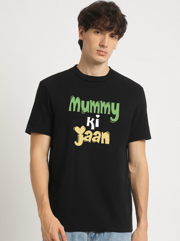 Mummy ki jaan Regular Fit T-Shirt - Awara Bacha