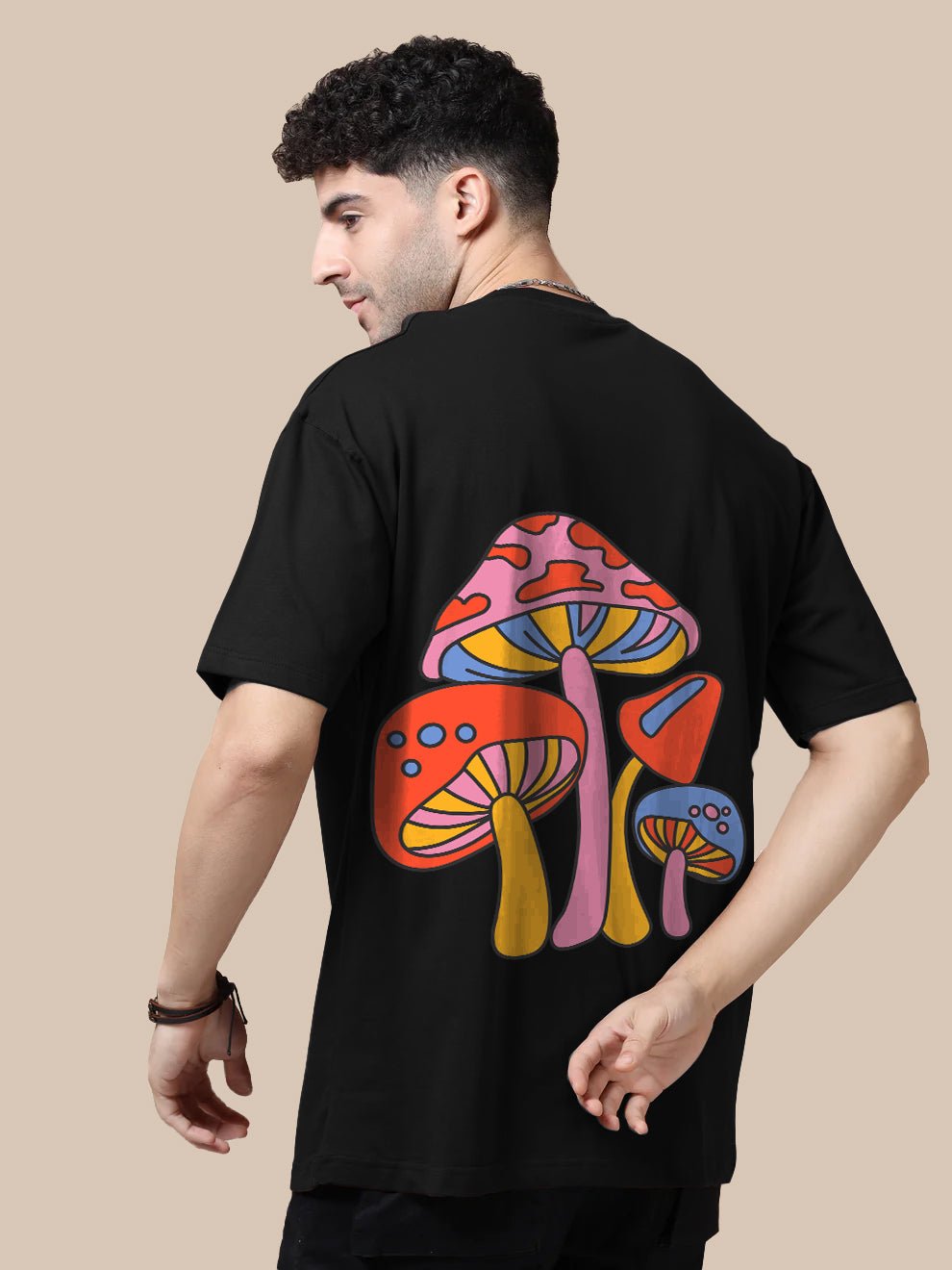 Mushroom Oversize T-Shirt - Awara Bacha