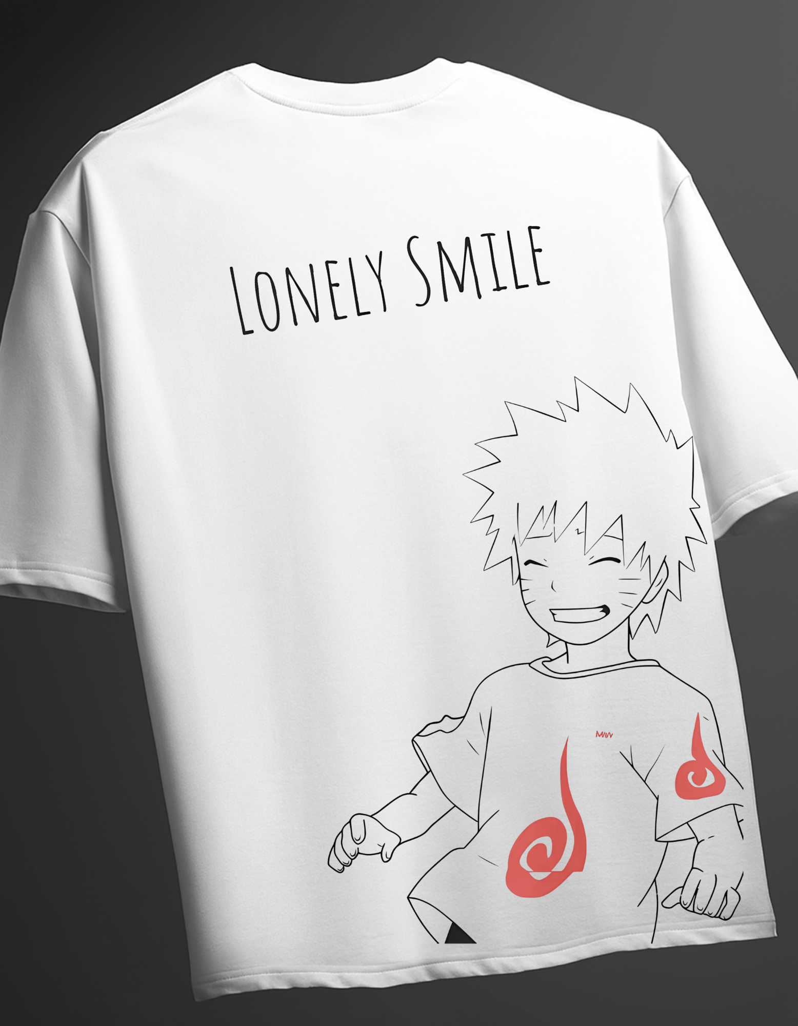 Naruto oversize t-shirt - Awara Bacha