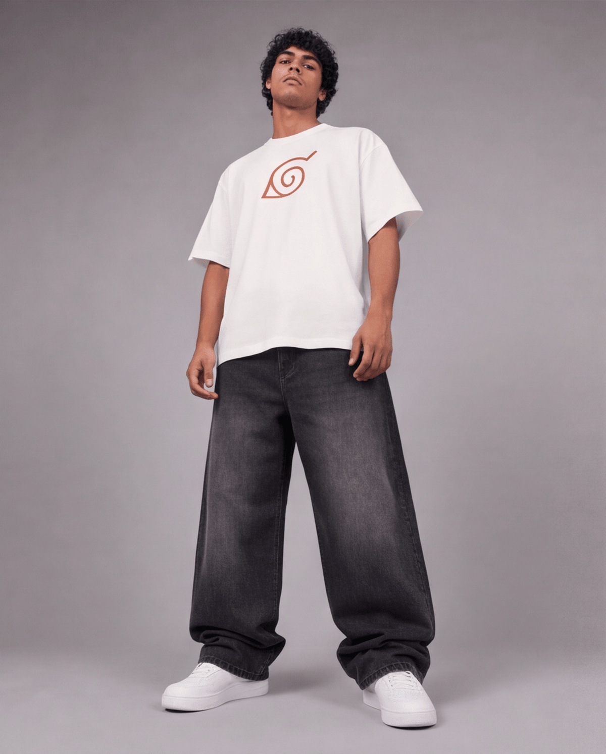 Naruto Oversized T-Shirt - Awara Bacha