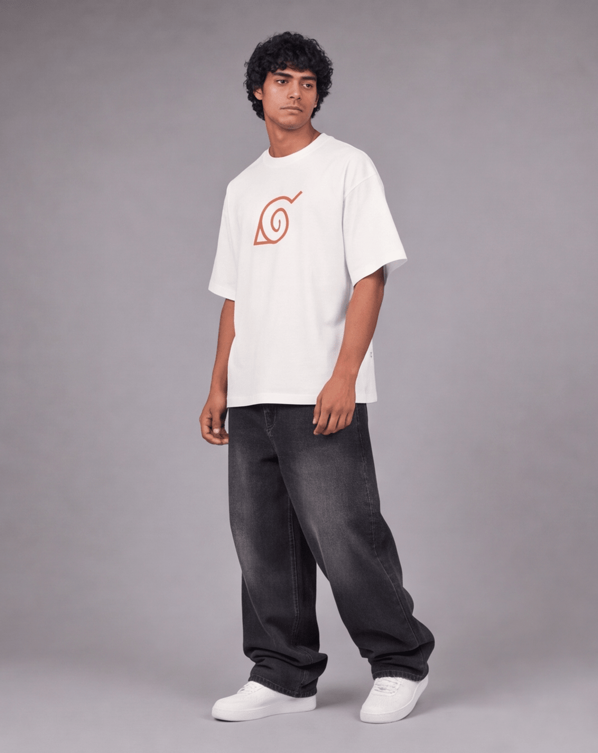 Naruto Oversized T-Shirt - Awara Bacha