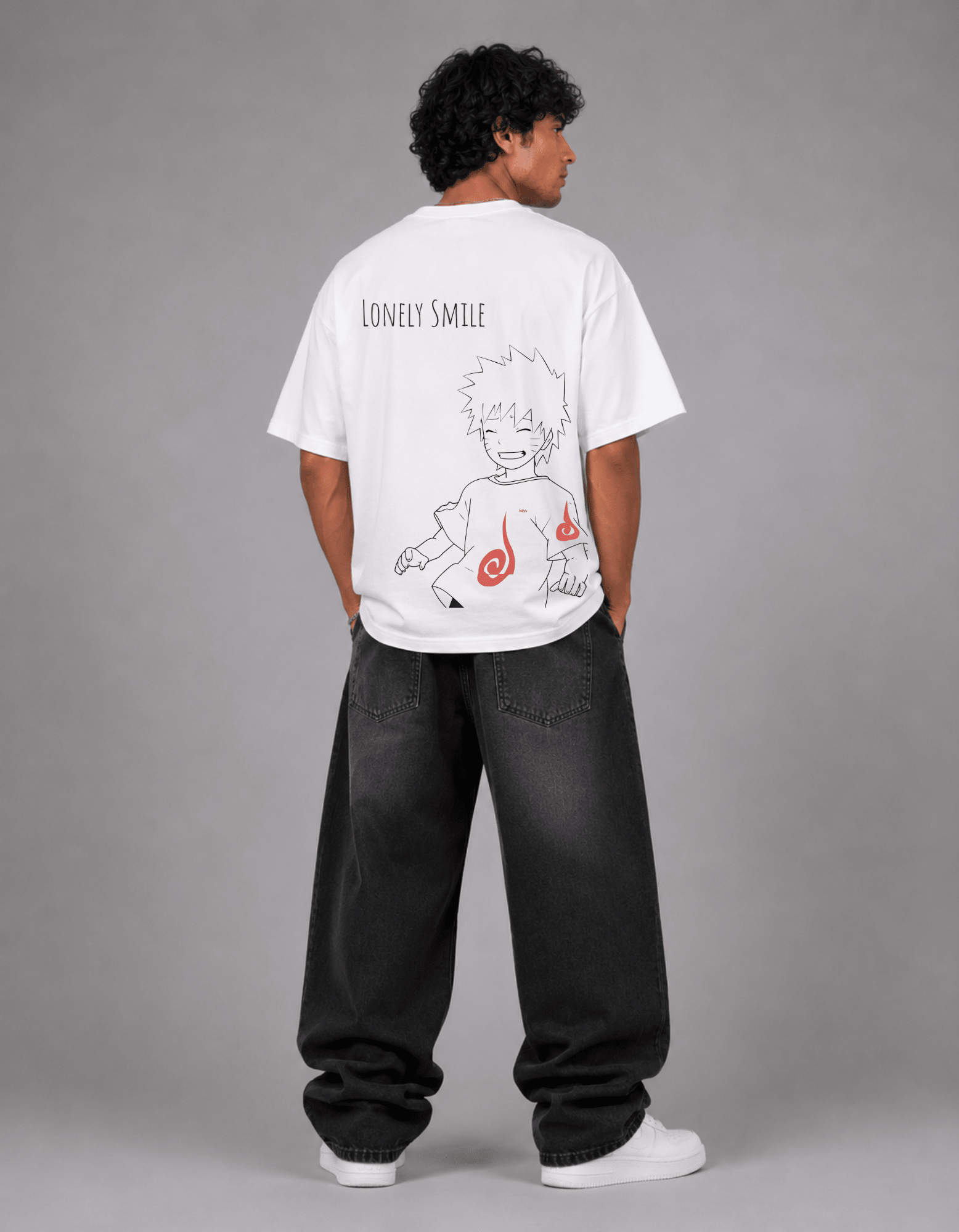 Naruto Oversized T-Shirt - Awara Bacha
