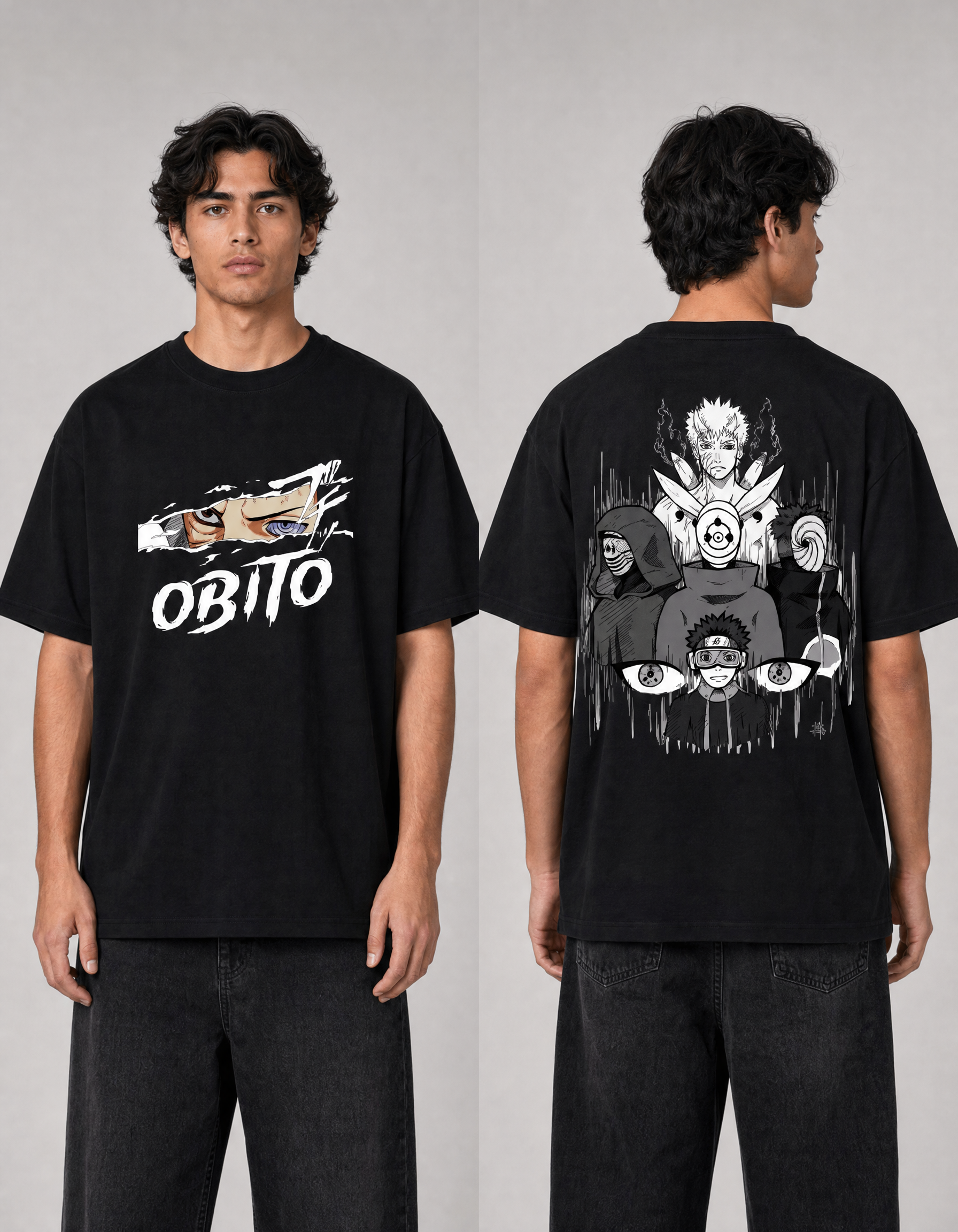 Obito aesthetic Oversized T-Shirt