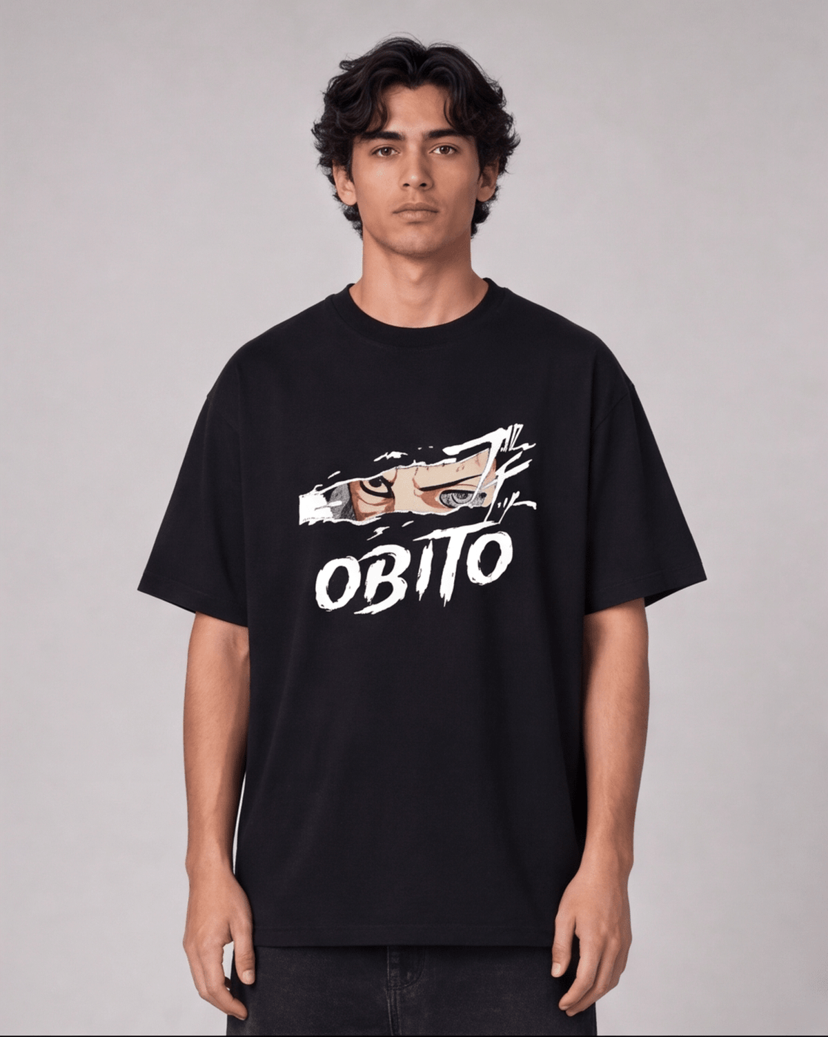 Obito aesthetic Oversized T-Shirt - Awara Bacha