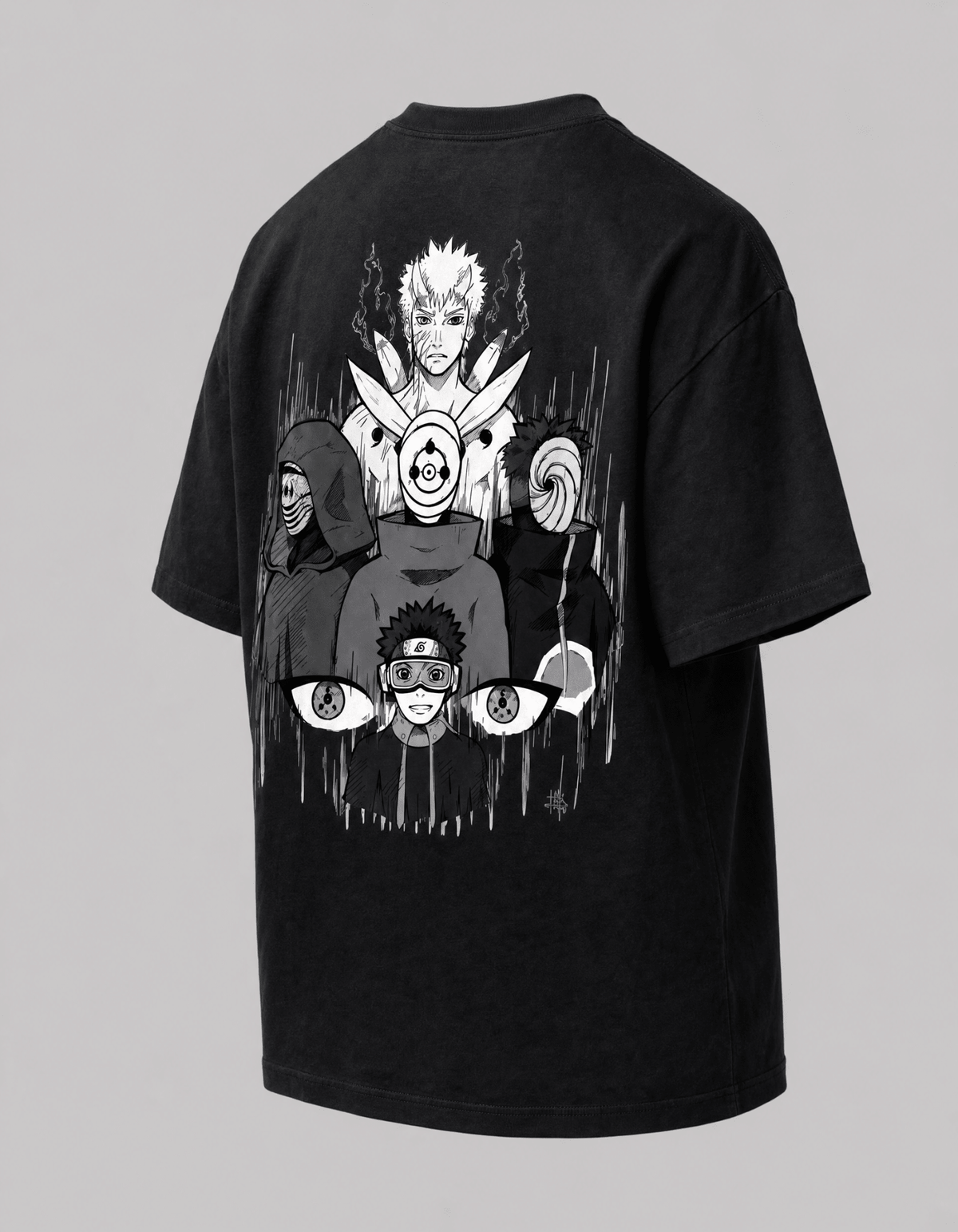 Obito aesthetic Oversized T-Shirt - Awara Bacha