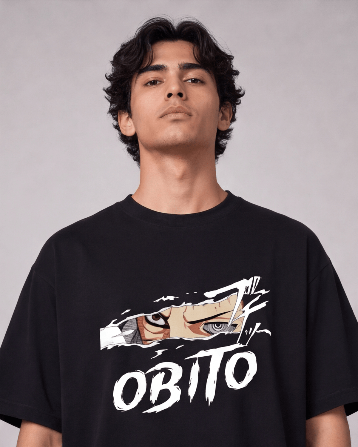 Obito aesthetic Oversized T-Shirt - Awara Bacha