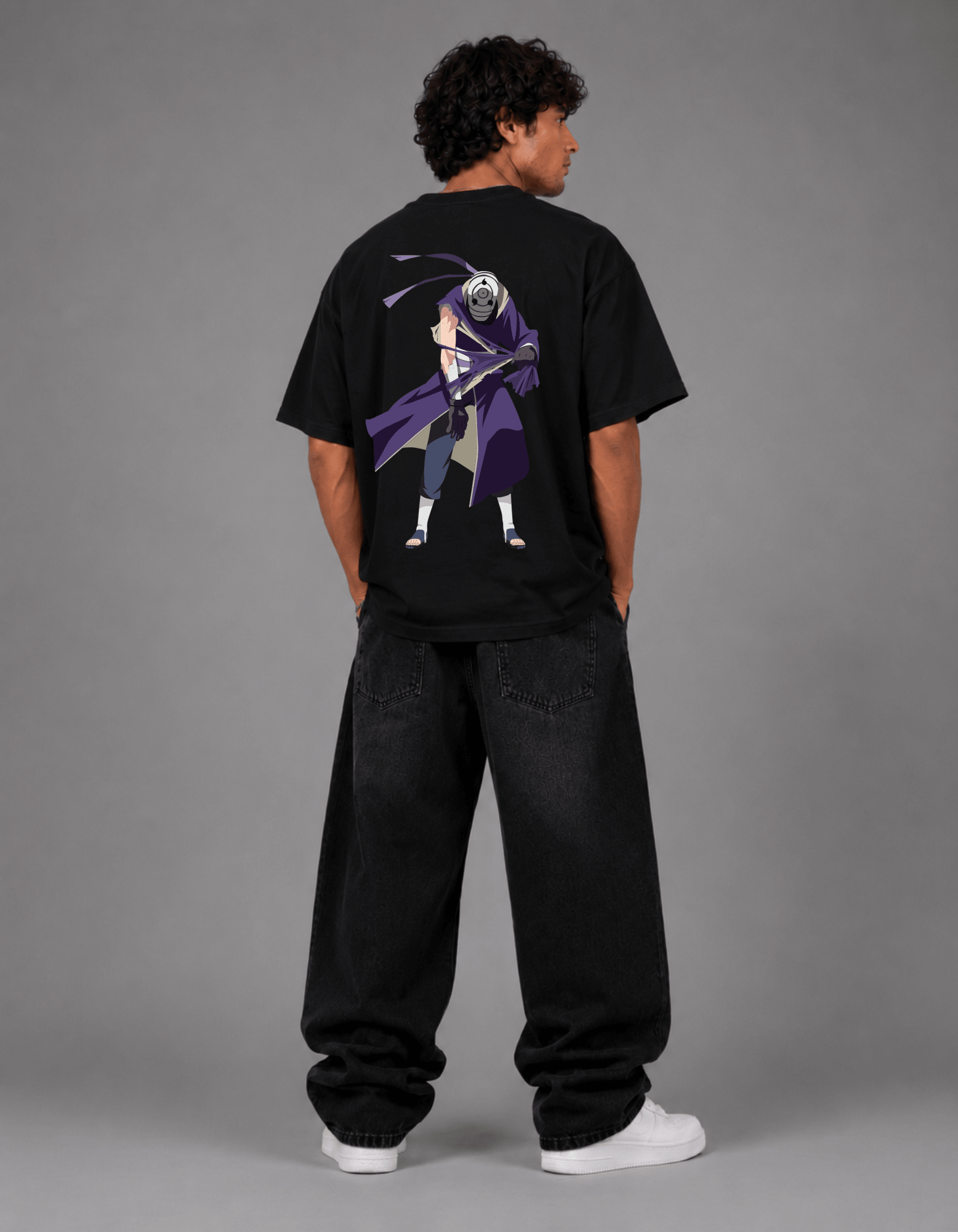 Obito Oversized T-Shirt - Awara Bacha