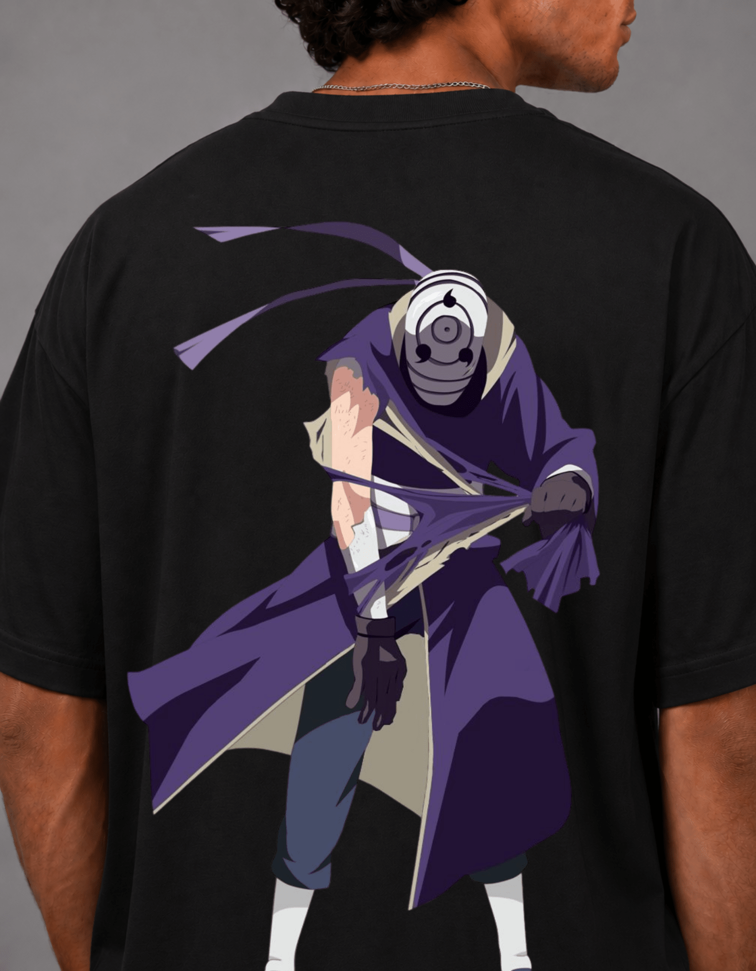 Obito Oversized T-Shirt - Awara Bacha