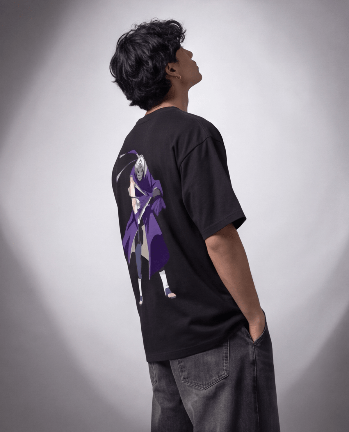 Obito Oversized T-Shirt - Awara Bacha