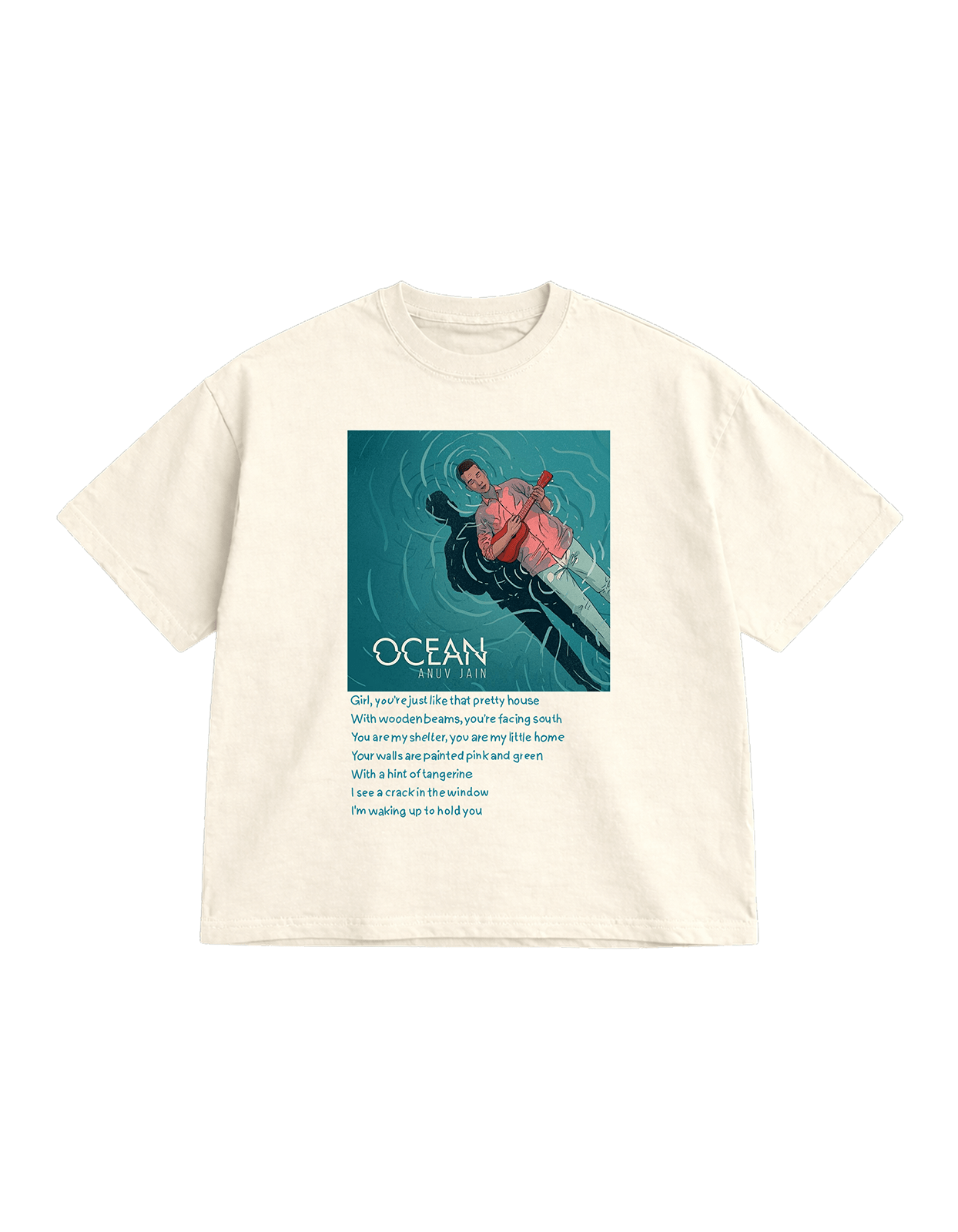 Ocean Oversize t-shirt - Awara Bacha