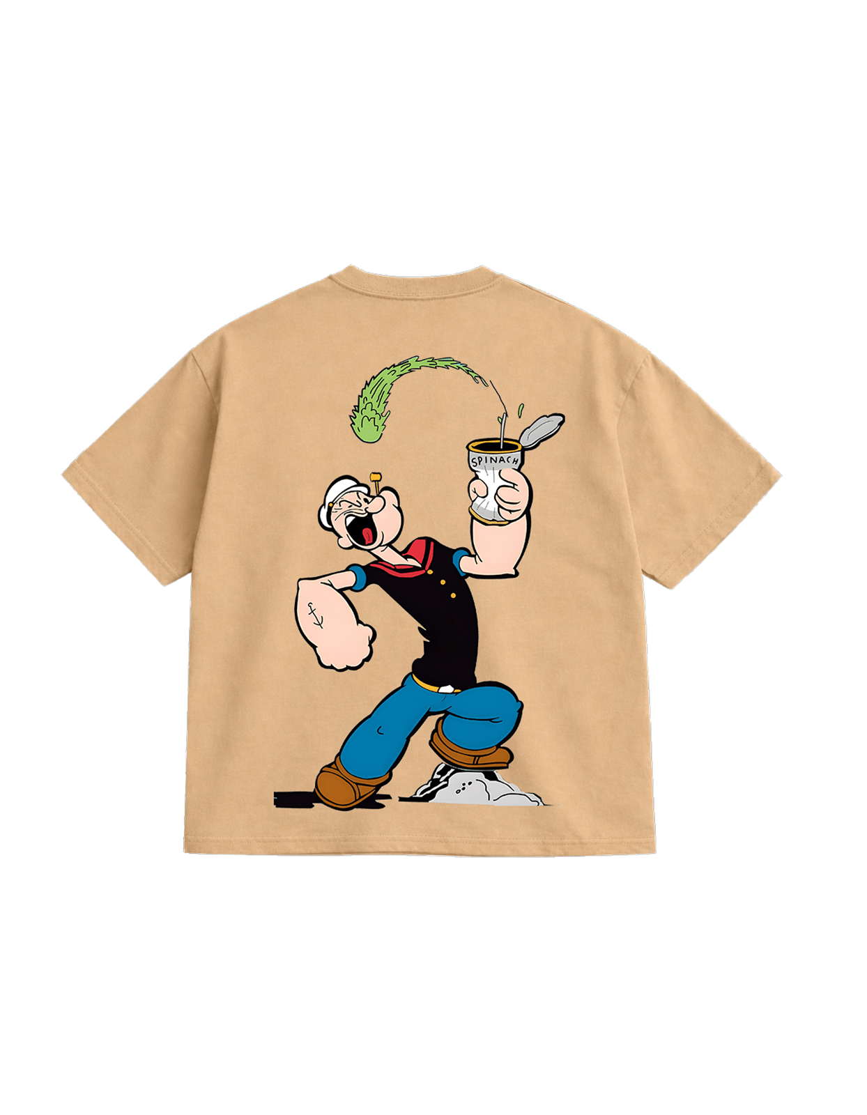 Popoye oversize t-shirt - Awara Bacha