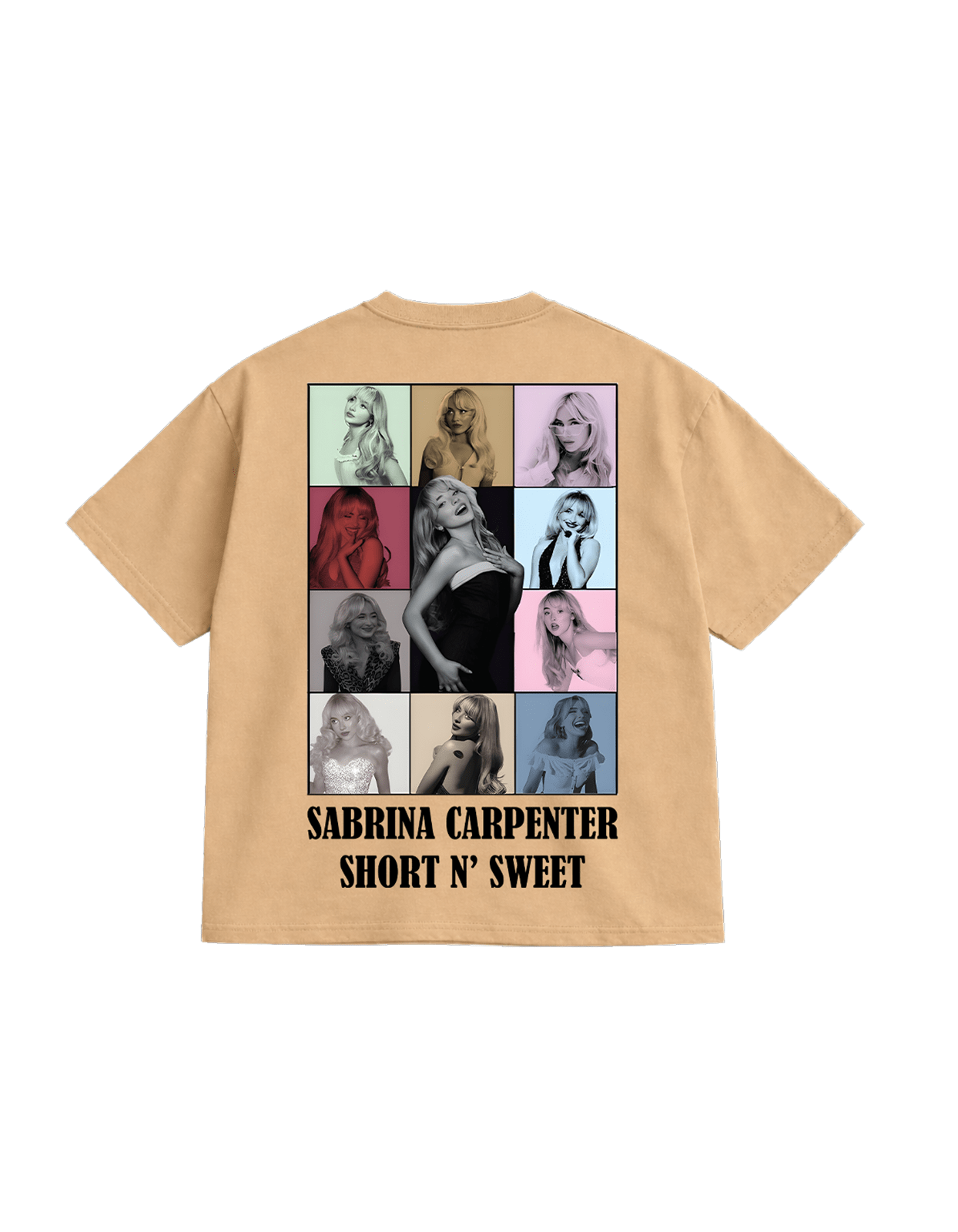 Sabrina Carpenter oversize t-shirt - Awara Bacha