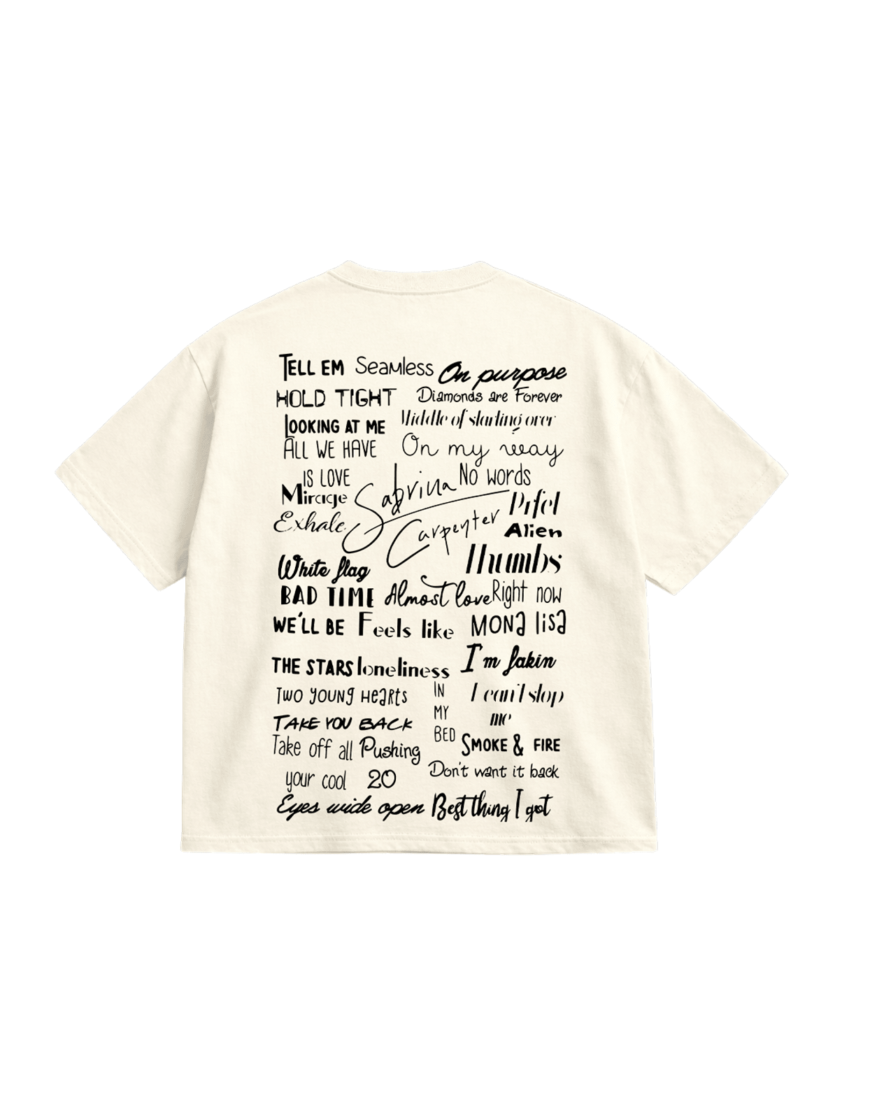 Sabrina streetwear Oversize t-shirt - Awara Bacha