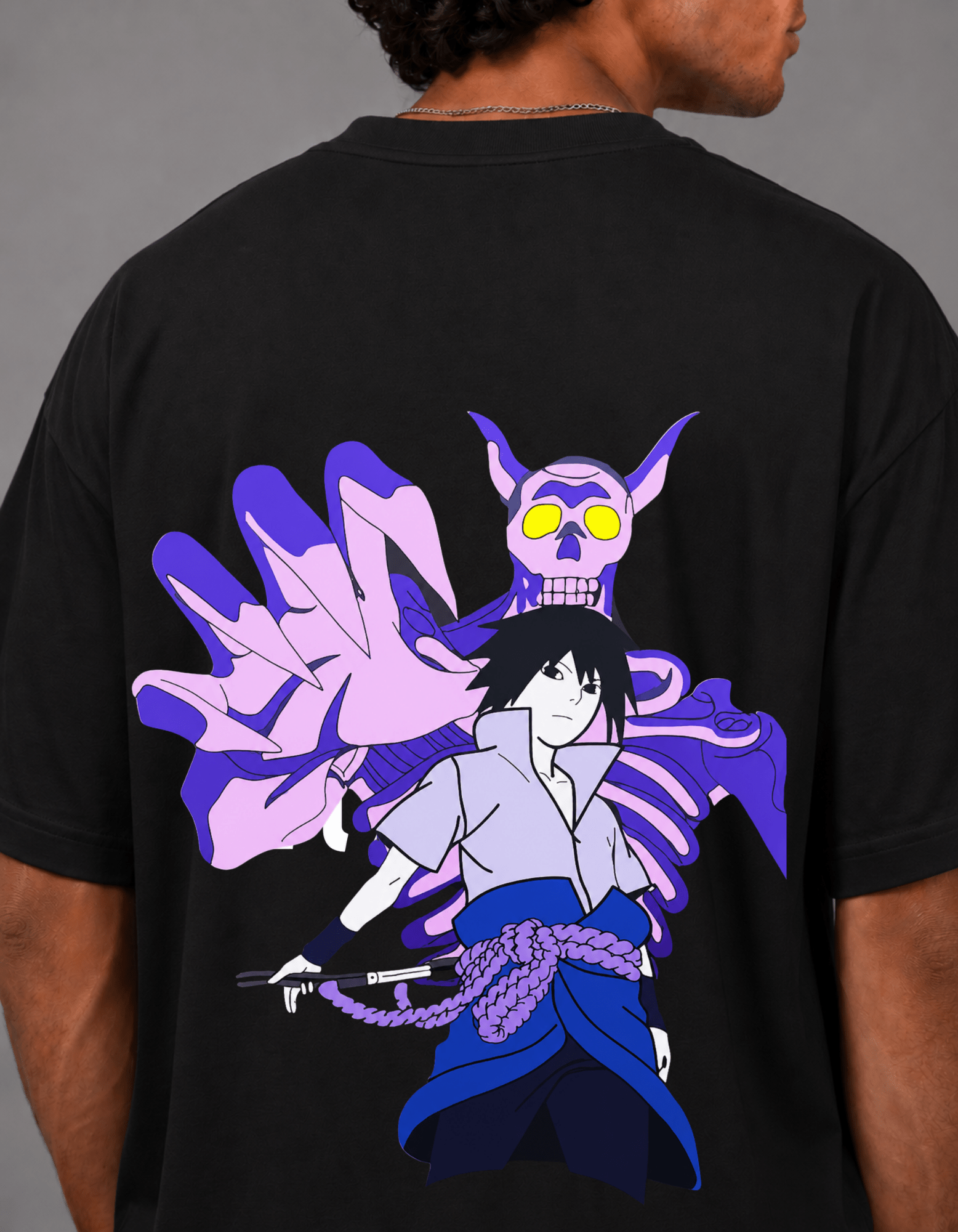 Sasuke Oversized T-Shirt - Awara Bacha