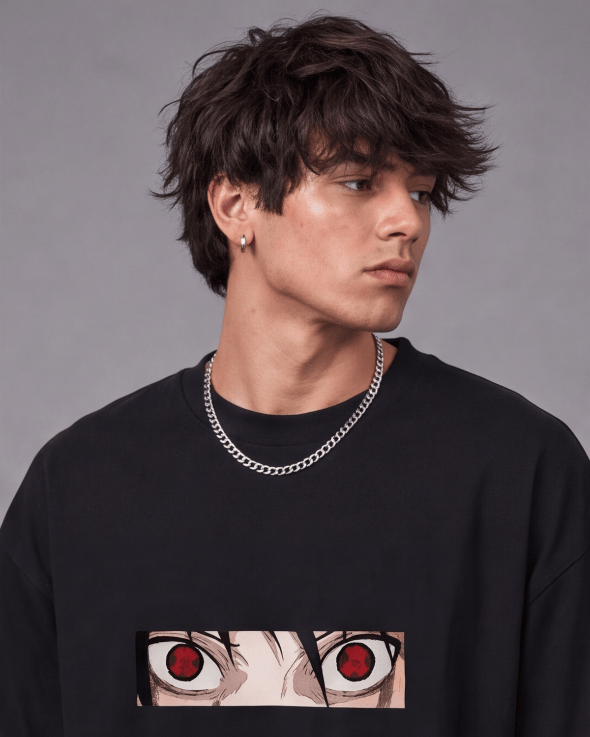 Sasuke Oversized T-Shirt - Awara Bacha