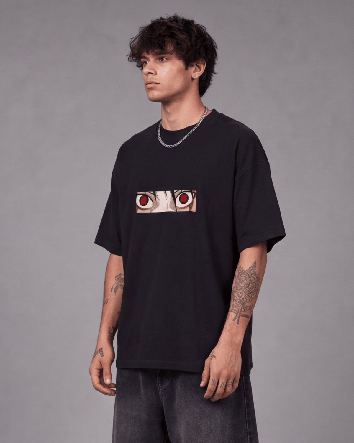 Sasuke Oversized T-Shirt - Awara Bacha