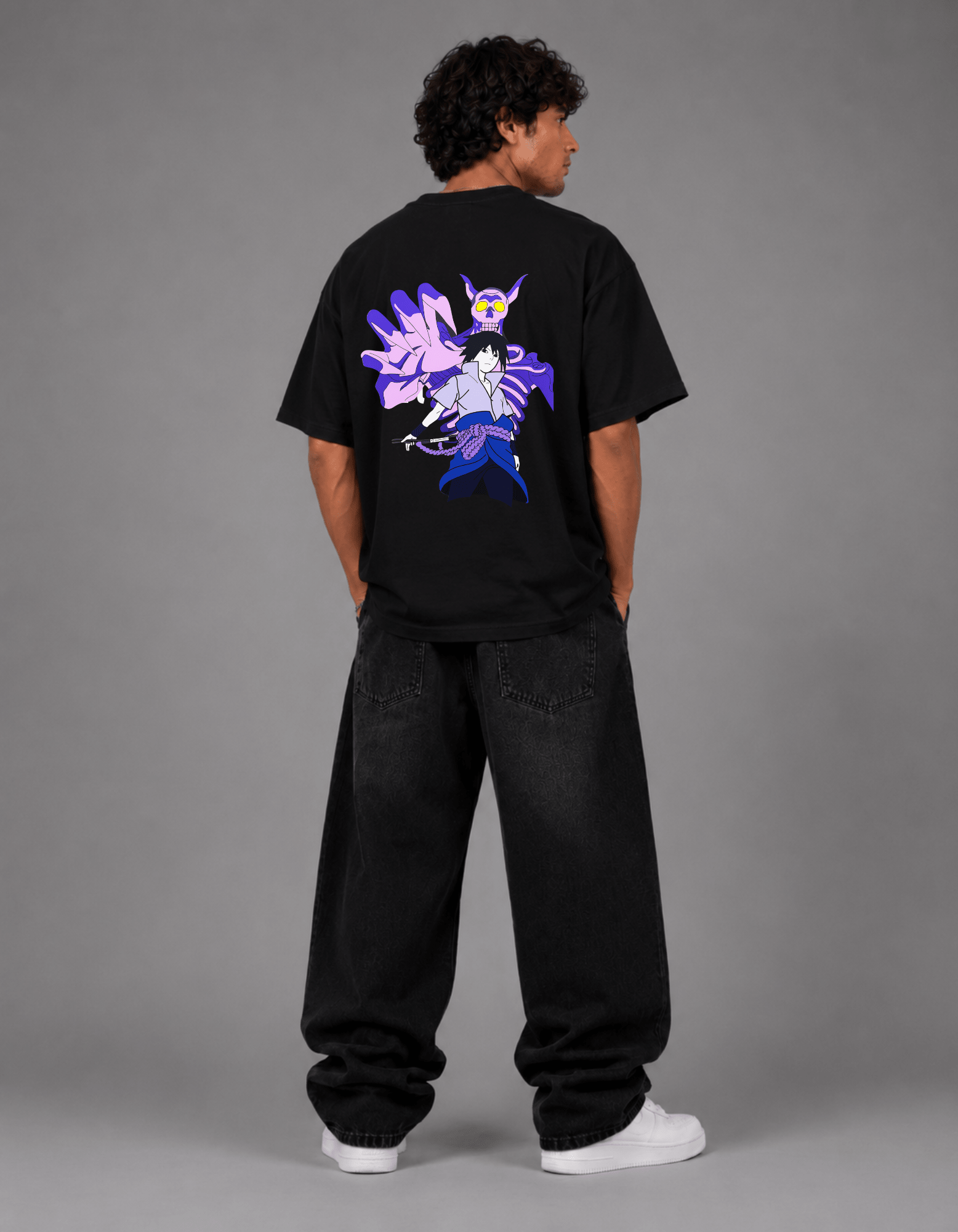 Sasuke Oversized T-Shirt - Awara Bacha