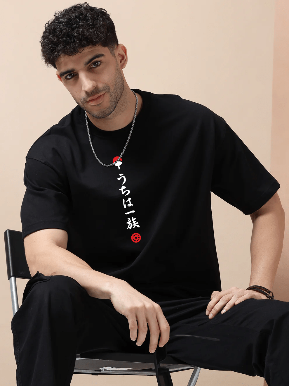Sharighan Eyes Oversize T-shirt - Awara Bacha